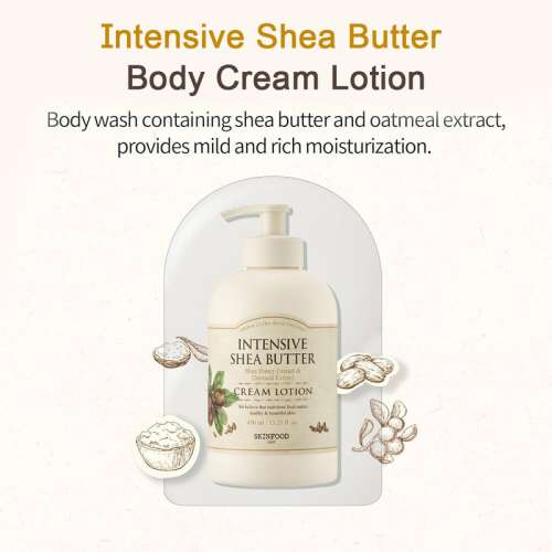 Skinfood: Intensive Shea Butter Cream Lotion450Ml