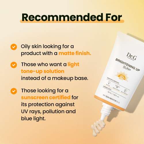 DR.G: Brightening Up Tinted Sunscreen Spf50+ Pa+++ 50ml
