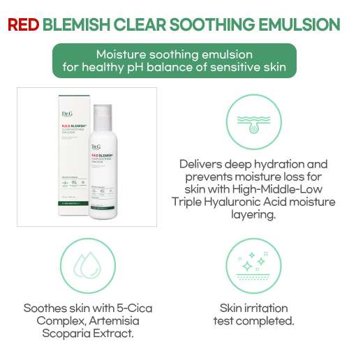DR.G: R.E.D Blemish Clear Soothing Emulsion 120ml