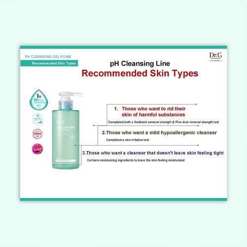 DR.G: Ph Cleansing Gel Foam 200ml