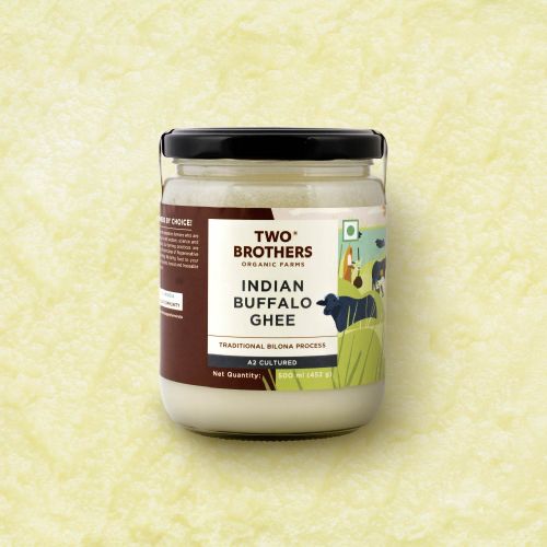 Two Brothers Organic Farms: Organic Buffalo Ghee (500Ml)