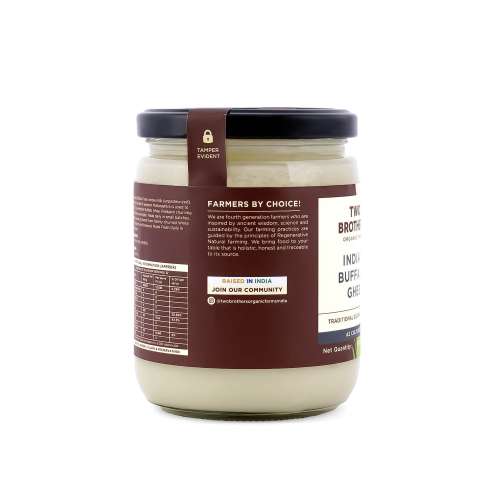 Two Brothers Organic Farms: Organic Buffalo Ghee (500Ml)