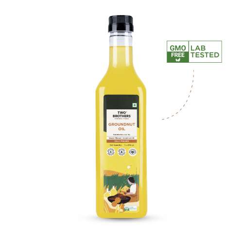 Two Brothers Organic Farms: Groundnut Oil 1 Litre