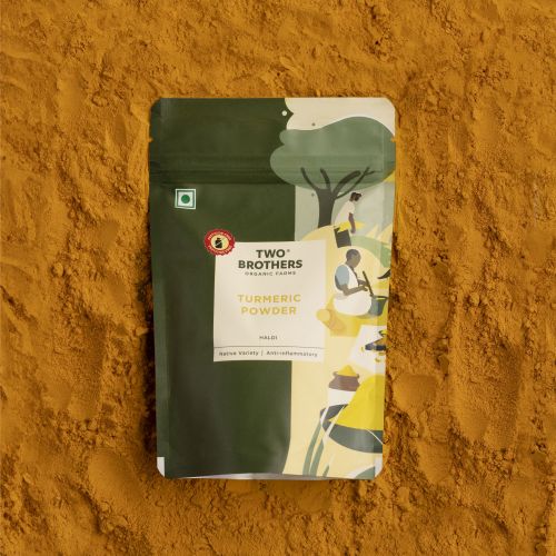 Two Brothers Organic Farms: Organic Turmeric (100gms)