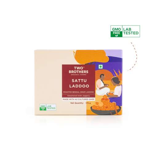 Two Brothers Organic Farms: Sattu Laddoo (175 g)