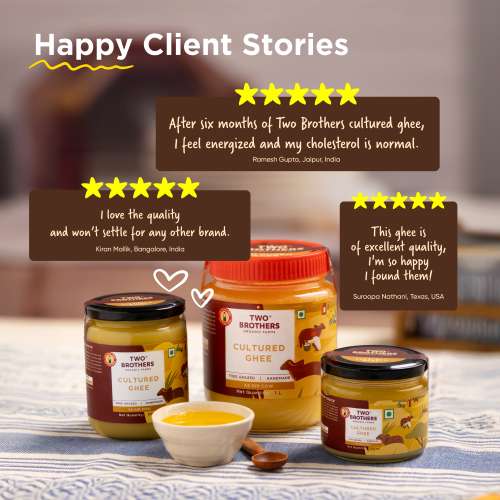Two Brothers Organic Farms: A2 Ghee (5Litre)