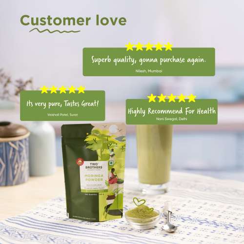 Two Brothers Organic Farms: Moringa Powder