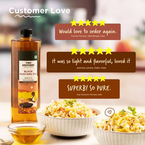 Two Brothers Organic Farms: Mustard Oil (5L)