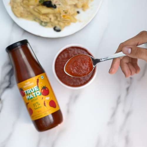 Two Brothers Organic Farms: Truemato Ketchup - Spicy Tomato Ketchup - 300g