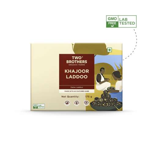 Two Brothers Organic Farms: Khajoor Laddoos  (175g)