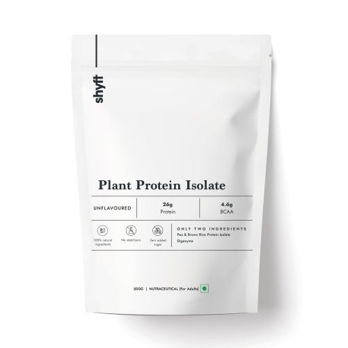 shyft: Plant Protein Isolate - Unflavoured 500gm
