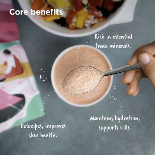 Two Brothers Organic Farms: Pink Himalayan Rock Salt (1KG)