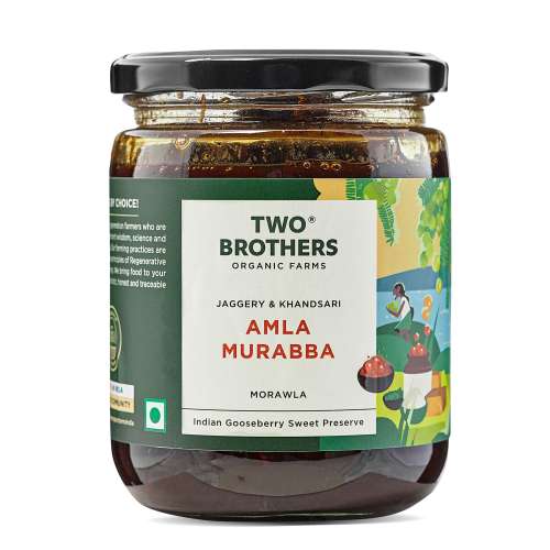 Two Brothers Organic Farms: Amla Murabba (500g)