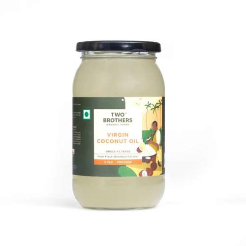 Two Brothers Organic Farms: Cold-Pressed Coconut Oil 400ml