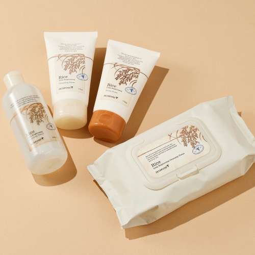 Skinfood: Rice Extract | Daily Brightening | Scrub Foam Cleanser | 150ml