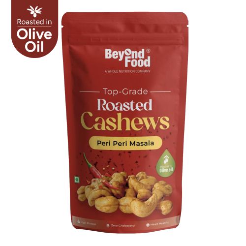 Beyond Food: Roasted Cashews - Peri Peri Masala 100g Beyond Food: Roasted Cashews - Peri Peri Masala 100g