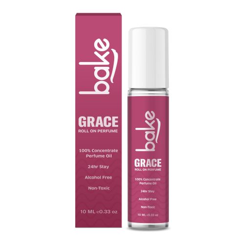 Bake Cosmetics: Grace 100% Concentrated Perfume Oil Roll-on - White Oud (Unisex)