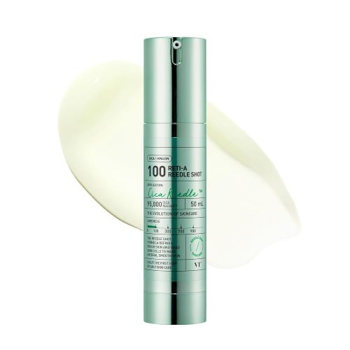 VT Cosmetics: Reti-A Reedle Shot 100 | Retinol | Micro-Needling | Anti-Aging | Fine Lines & Wrinkles |50ml