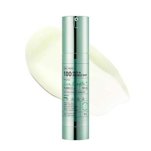 VT Cosmetics: Reti-A Reedle Shot 100 | Retinol | Micro-Needling | Anti-Aging | Fine Lines & Wrinkles |50ml