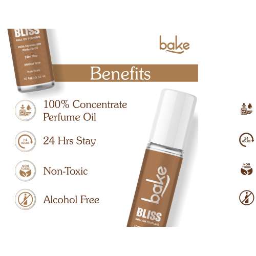 Bake Cosmetics: Bliss 100% Concentrated Perfume Oil Roll-on - Passion Fruit (Unisex)