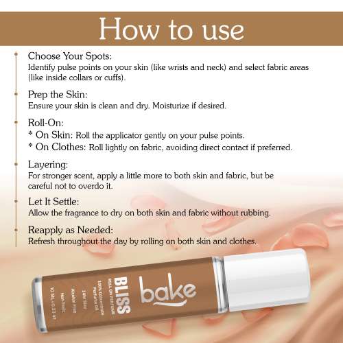 Bake Cosmetics: Bliss 100% Concentrated Perfume Oil Roll-on - Passion Fruit (Unisex)