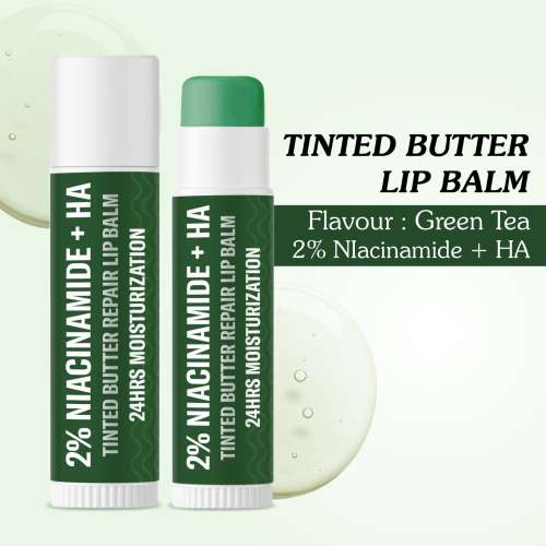Bake Cosmetics: 2% Niacinamide + Hyaluronic Acid Tinted Lip Balm - Brightening & Moisturizing for Pigmented Lips