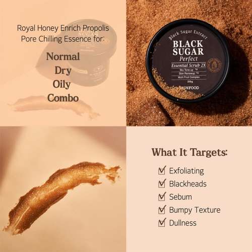 Skinfood: BLACK SUGAR PERFECT ESSENTIAL SCRUB 2X