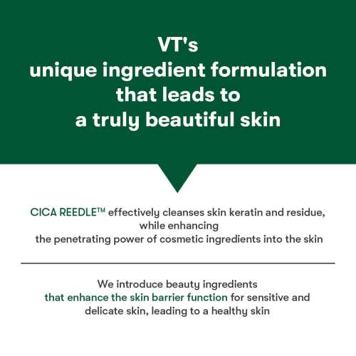 VT Cosmetics: Pro Cica Reedle Shot 100 | Calming Care | Barrier Repair | Micro-Needling | Sensitive Skin | 50ml