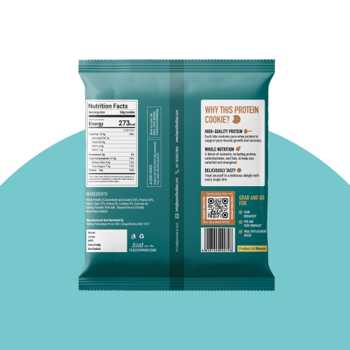 Beyond Food: Protein Cookies - Crunchy Peanut Butter (Pack of 6)