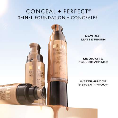 Milani: Conceal + Perfect 2-in-1 Foundation + Concealer - Natural