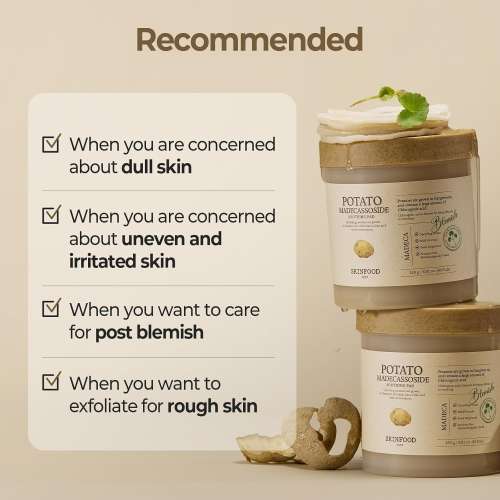 Skinfood: POTATO MADECASSOSIDE SOOTHING PAD