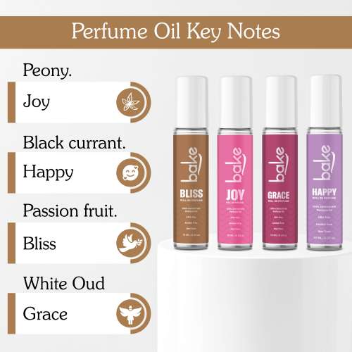 Bake Cosmetics: Bliss 100% Concentrated Perfume Oil Roll-on - Passion Fruit (Unisex)