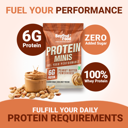 Beyond Food: Protein Minis - Peanut Butter (Pack of 6)