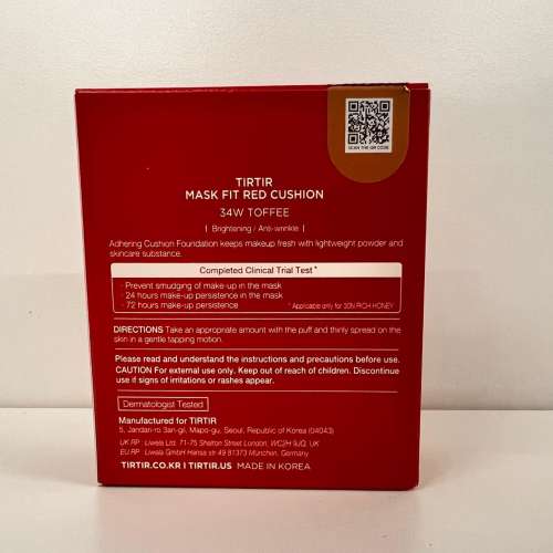 Tirtir: Mask Fit Red Cushion 34W Toffee 18g