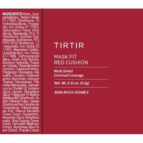 Tirtir: Mask Fit Red Cushion 30N Rich Honey 18gm