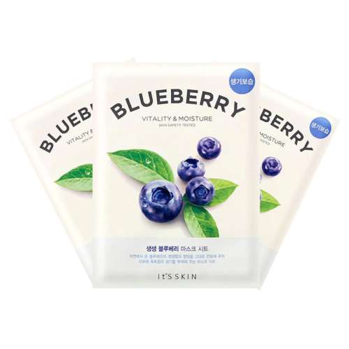 Its Skin: The Fresh Mask Sheet Blueberry - 20ml (Pack 3)