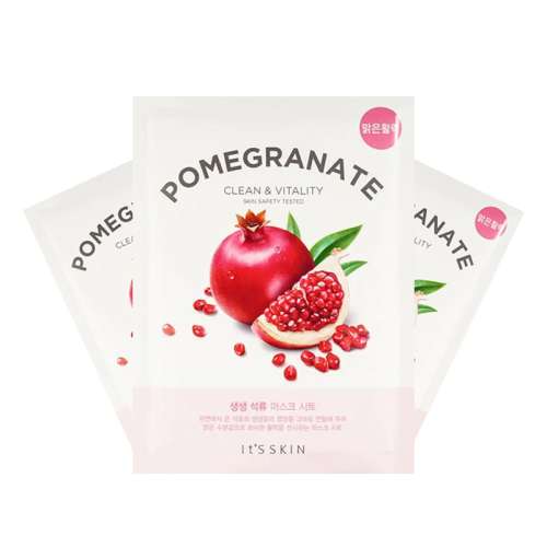 Its Skin: The Fresh Mask Sheet Pomegranate - 20ml (Pack 3)