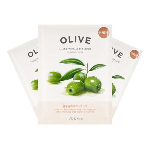 Its Skin: The Fresh Mask Sheet Olive - 20ml (Pack 3)