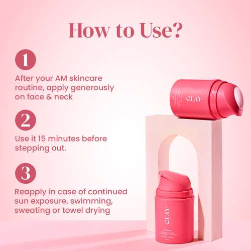 ClayCo.: Sunglaze Sunscreen SPF 50 PA ++++ with Probiotic & Ceramides (50ml)