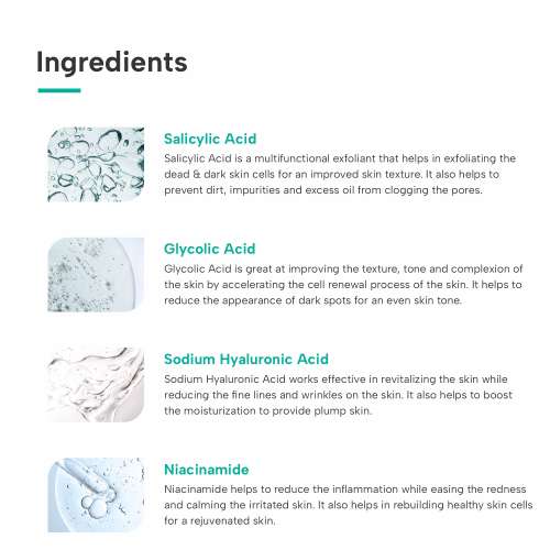 Dermatouch: Salicylic Acid 1% Toning Essence 50ml