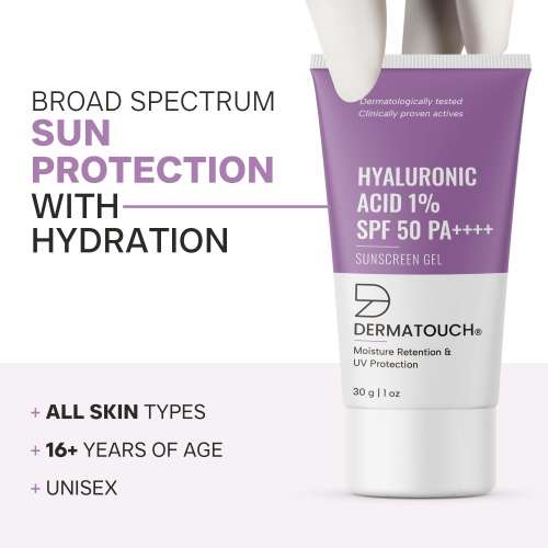Dermatouch: HYALURONIC ACID 1% SUNSCREEN 30ML