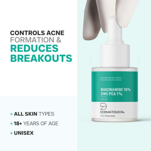 Dermatouch: 10% Niacinamide Serum for Acne & Blemishes 20ML
