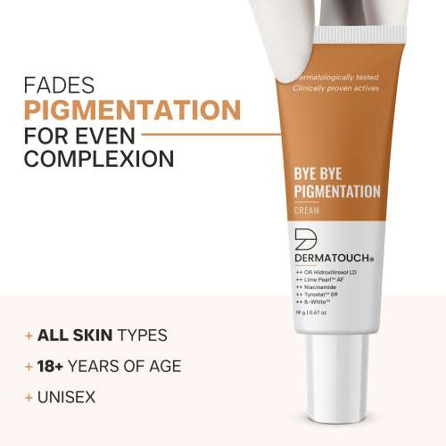 Dermatouch: Bye Bye Pigmentation Removal Cream for Women/Men with Niacinamide - 19G