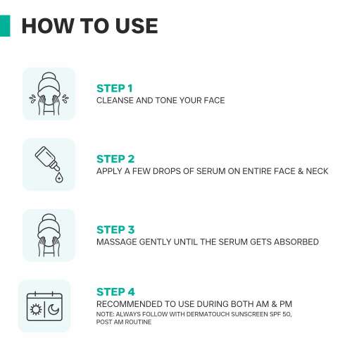 Dermatouch: 10% Niacinamide Serum for Acne & Blemishes 20ML