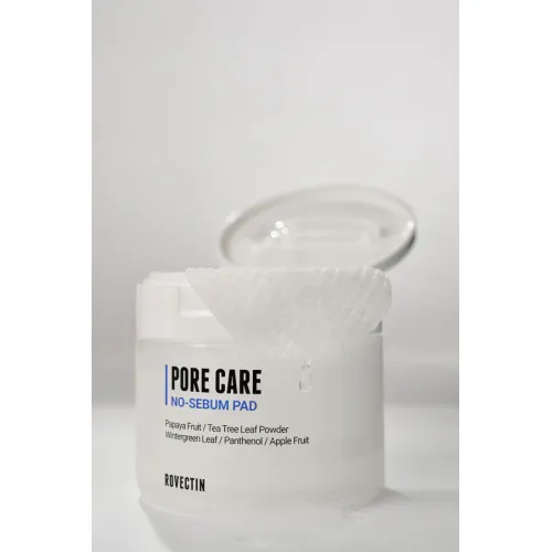 Rovectin: Pore Care No-Sebum Pad 60ea 180ml