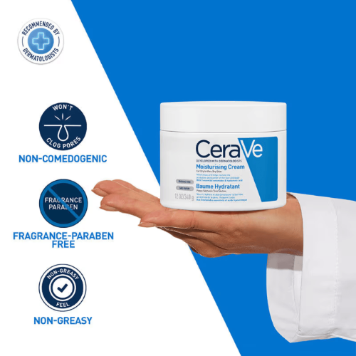CeraVe: Moisturizing Cream 340gm