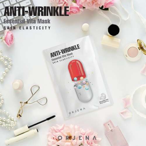 Orjena: Anti-Wrinkle Essential Vita Mask 25ml Pack of 3
