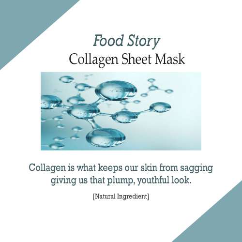 Orjena: Natural Moisture Collagen Mask Sheet 23ml Pack of 3