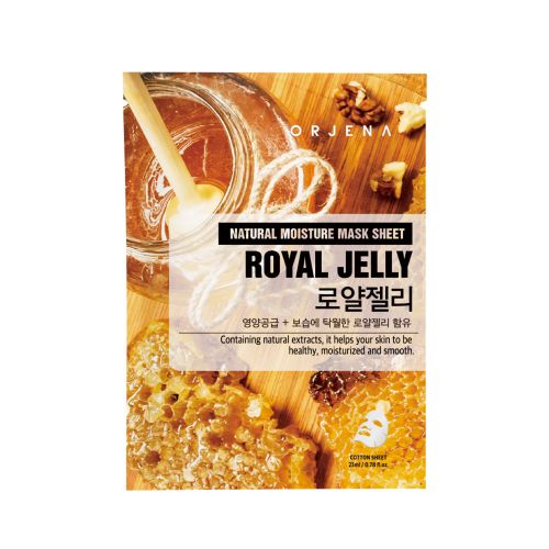 Orjena: Natural Moisture Royal Jelly Mask Sheet 23ml Pack of 3