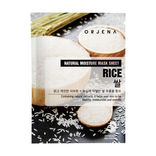 Orjena: Natural Moisture Rice Mask Sheet 23ml Pack of 3